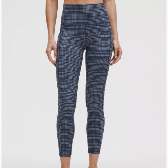 Lululemon Align High Rise 25” NWT Size 6 GloGrid Washed Denim - Picture 5 of 6